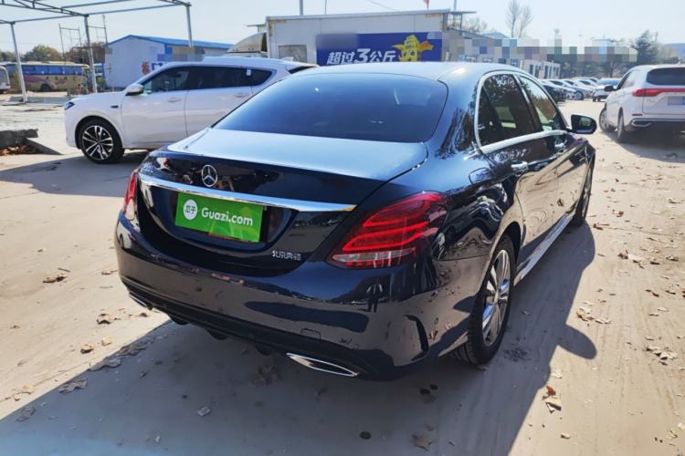 Used Mercedes-Benz C-Class 2016 C 200 L Sport Edition Rear Right 45 Deg