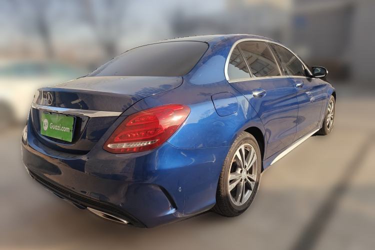 Used Mercedes-Benz C-Class 2016 C 200 L Sport Edition Rear Right 45 Deg