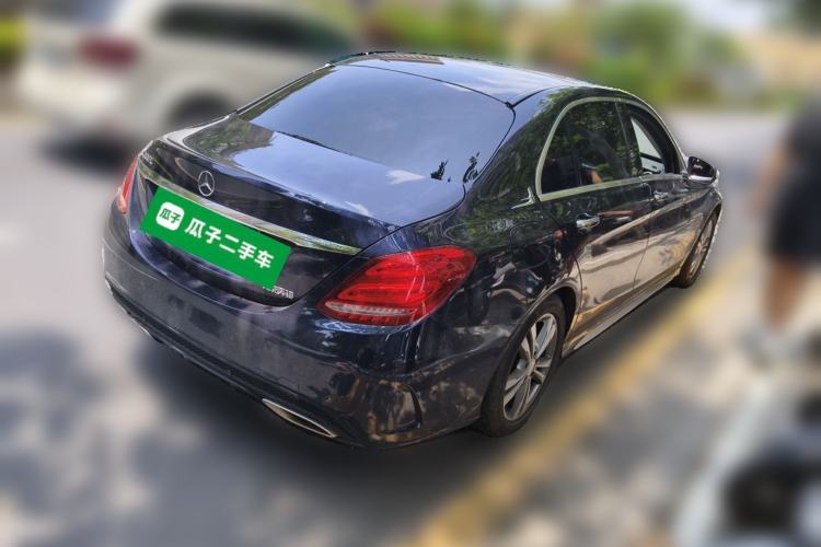 Used Mercedes-Benz C-Class 2016 C 200 L Sport Edition Rear Right 45 Deg