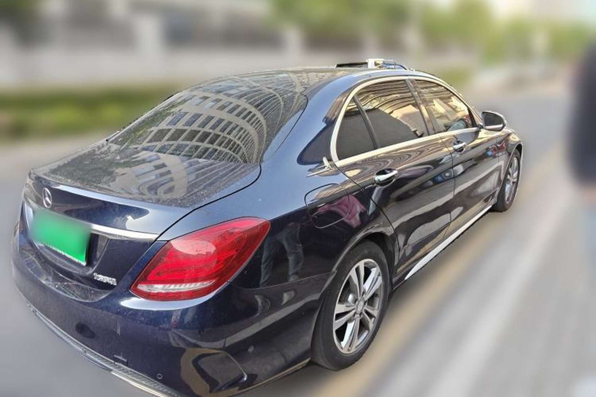 Used Mercedes-Benz C-Class 2016 C 200 L Sport Edition Rear Right 45 Deg