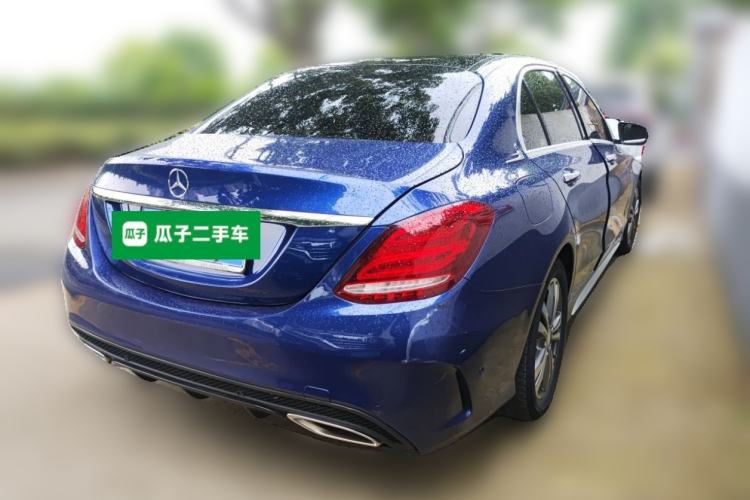 Used Mercedes-Benz C-Class 2016 C 200 L Sport Edition Rear Right 45 Deg
