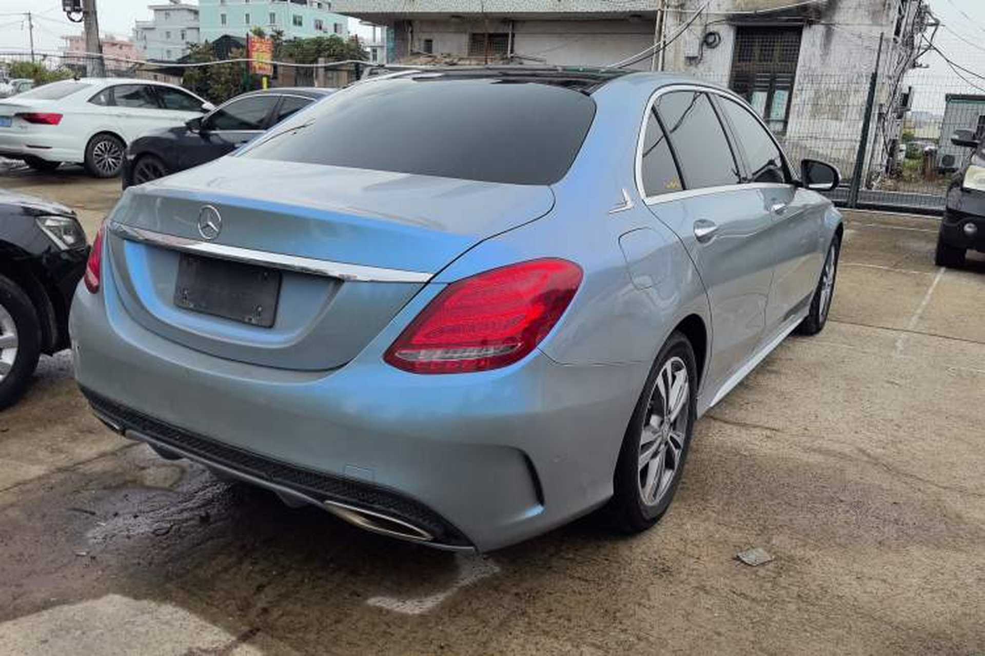Used Mercedes-Benz C-Class 2016 C 200 L Sport Edition Rear Right 45 Deg
