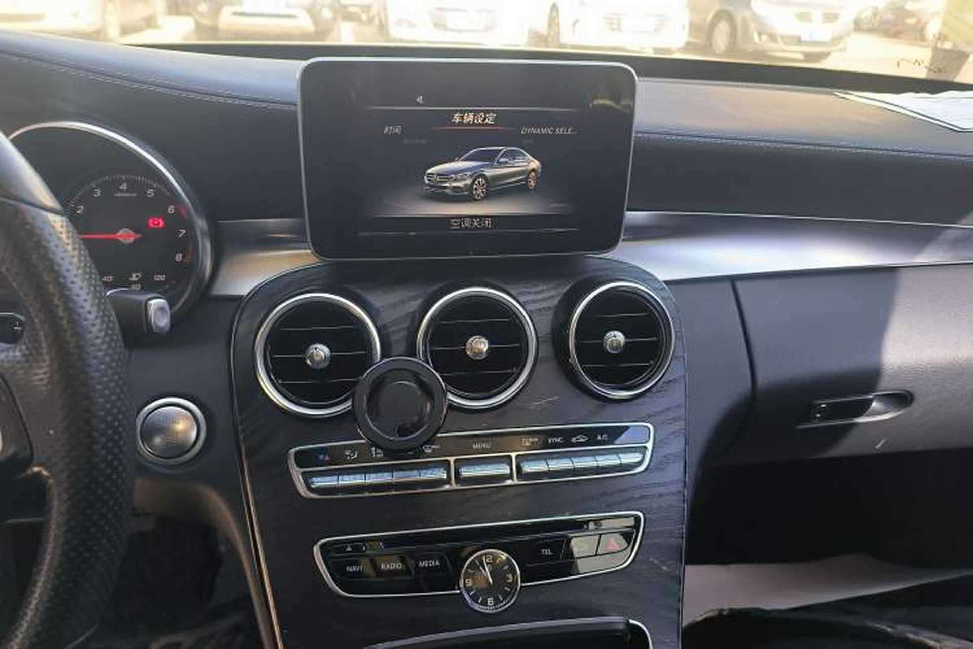 Used Mercedes-Benz C-Class 2016 C 200 L Sport Edition Audio And AC Panel