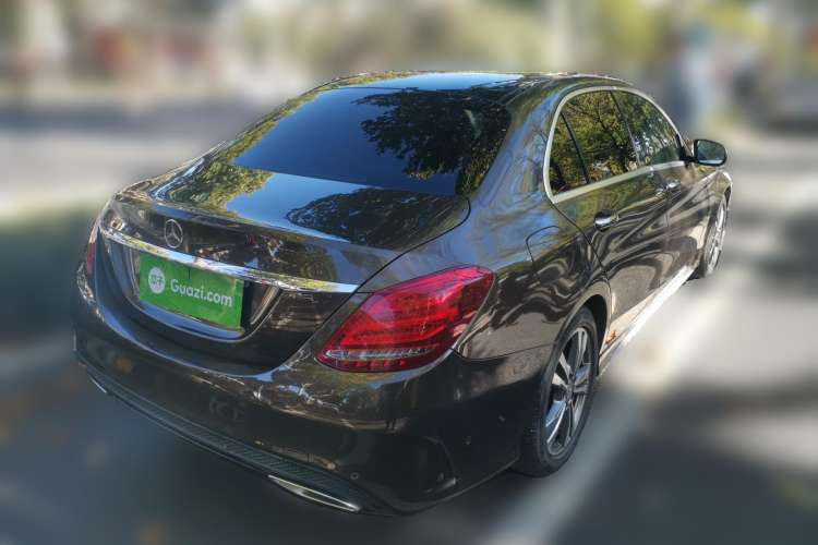 Used Mercedes-Benz C-Class 2016 C 200 L Sport Edition Rear Right 45 Deg