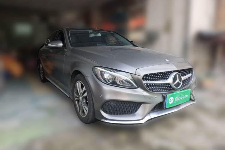 Used Mercedes-Benz C-Class 2016 C 200 L Sport Edition Front Right 45 Deg