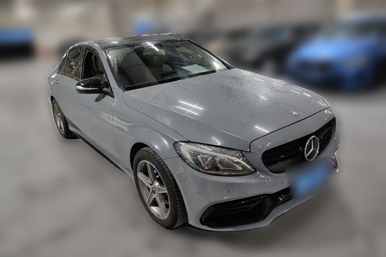 Used Mercedes-Benz C-Class 2016 C 200 L Sport Edition Front Right 45 Deg