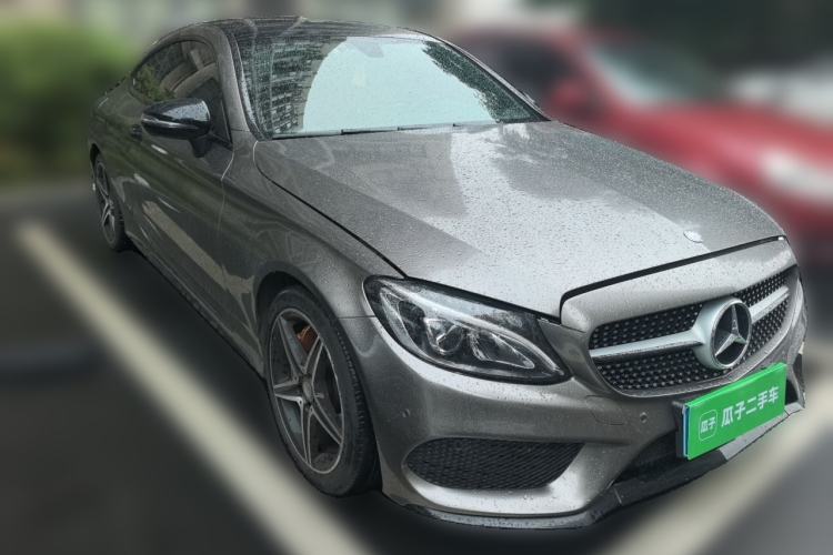 Used Mercedes-Benz C-Class 2016 C 200 Coupe Front Right 45 Deg
