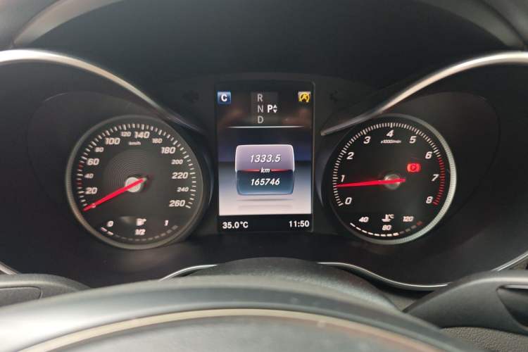 Used Mercedes-Benz C-Class 2016 C 200 L Sport Edition Instrument Cluster