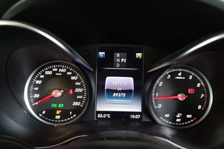 Used Mercedes-Benz C-Class 2016 C 180 L Sport Edition Instrument Cluster