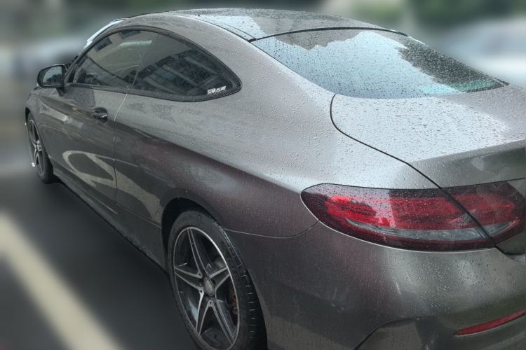 Used Mercedes-Benz C-Class 2016 C 200 Coupe Rear Left 45 Deg
