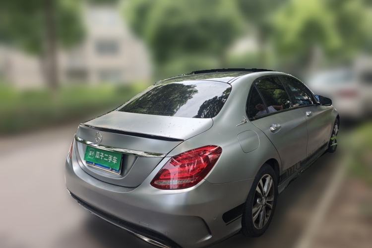 Used Mercedes-Benz C-Class 2016 C 200 L Sport Edition Rear Right 45 Deg