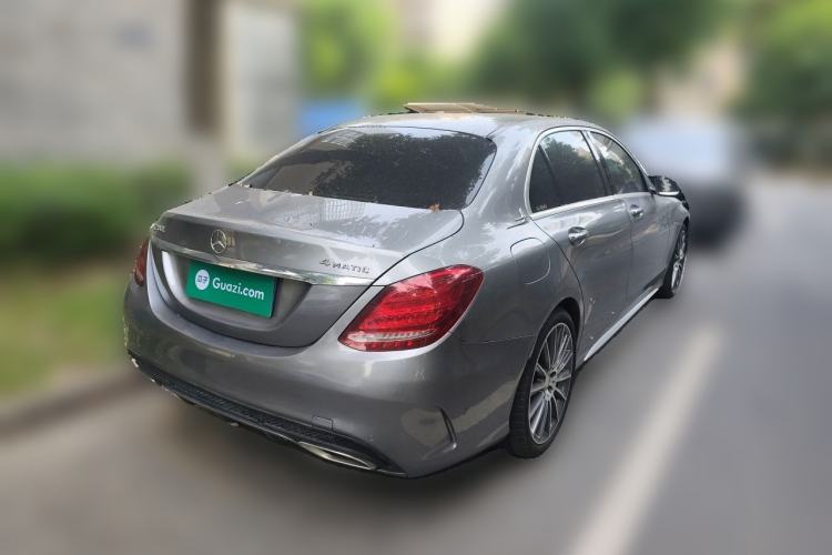 Used Mercedes-Benz C-Class 2016 C 200 L Sport Edition Rear Right 45 Deg