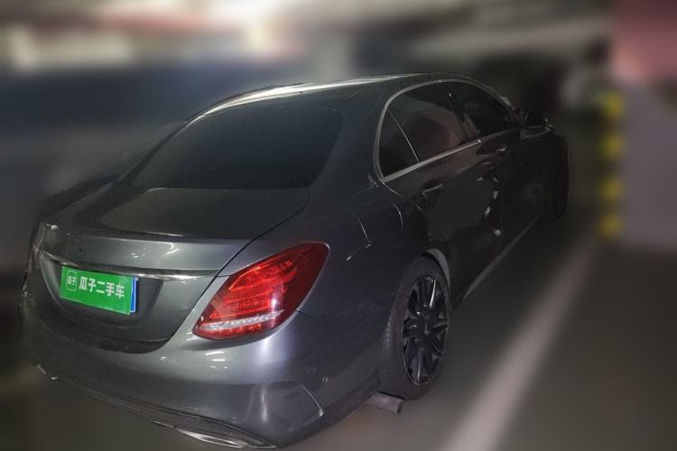 Used Mercedes-Benz C-Class 2016 C 200 L Sport Edition Rear Right 45 Deg