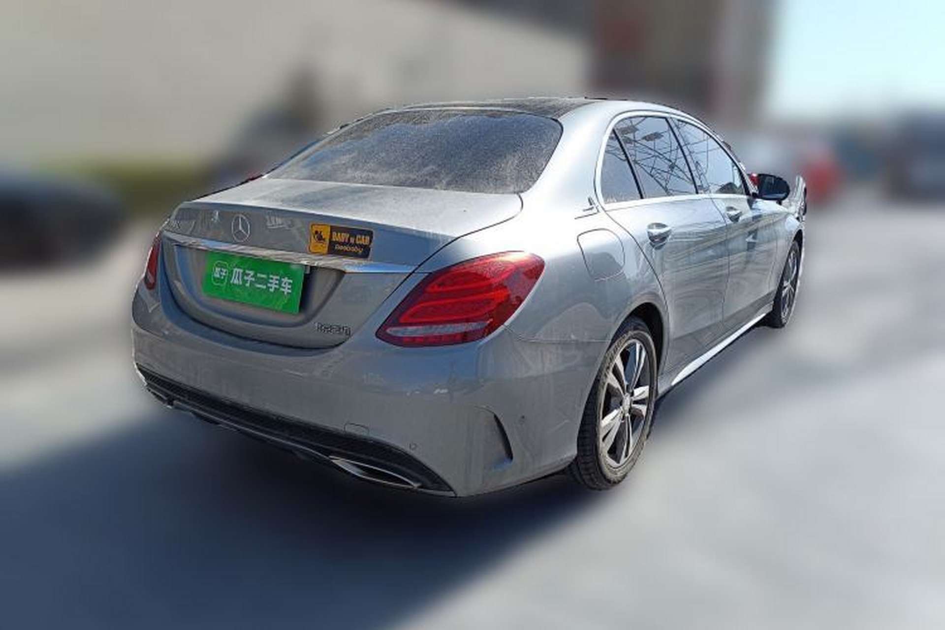 Used Mercedes-Benz C-Class 2016 C 200 L Sport Edition Rear Right 45 Deg
