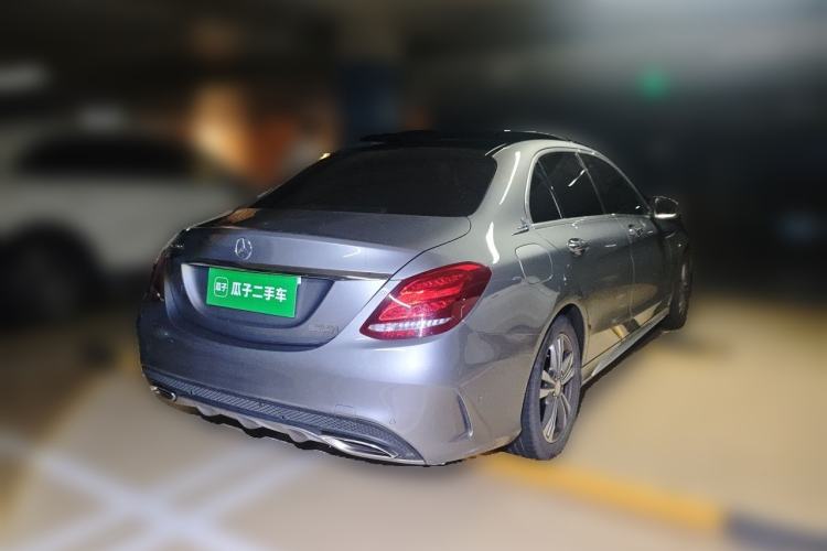Used Mercedes-Benz C-Class 2016 C 200 L Sport Edition Rear Right 45 Deg