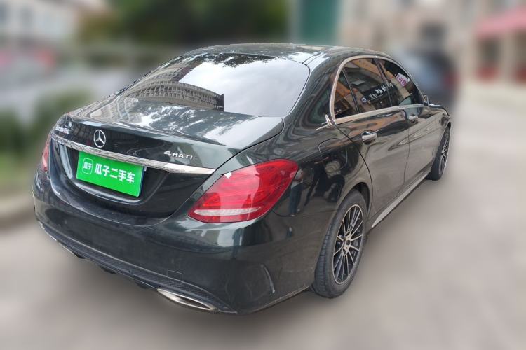 Used Mercedes-Benz C-Class 2016 C 180 L Sport Edition Rear Right 45 Deg
