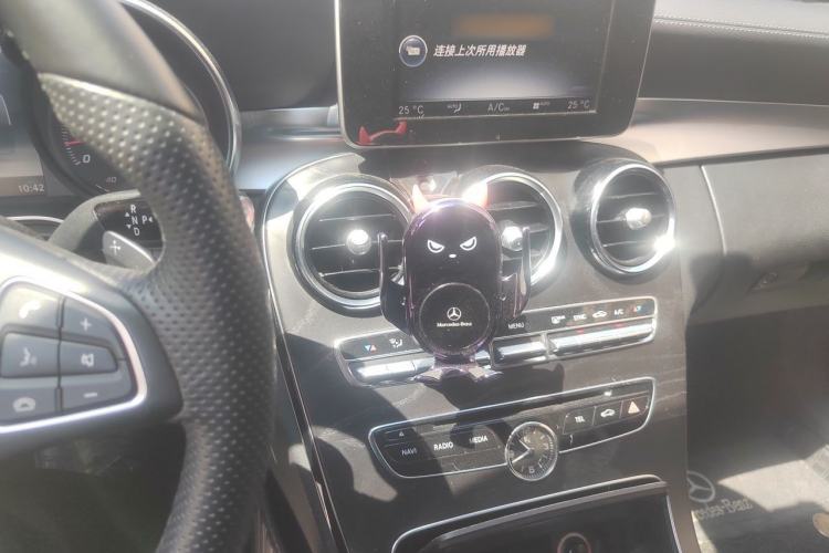Used Mercedes-Benz C-Class 2016 C 180 L Sport Edition Audio And AC Panel