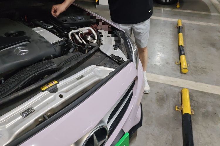 Used Mercedes-Benz C-Class 2016 C 180 L Sport Edition Engine Bay Left