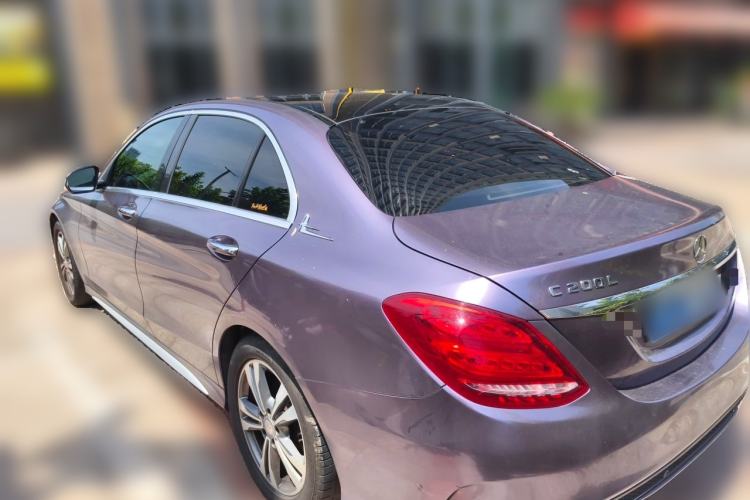 Used Mercedes-Benz C-Class 2016 C 200 L Sport Edition Rear Left 45 Deg