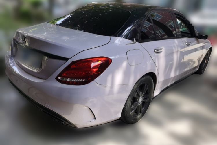 Used Mercedes-Benz C-Class 2016 C 200 L Sport Edition Rear Right 45 Deg