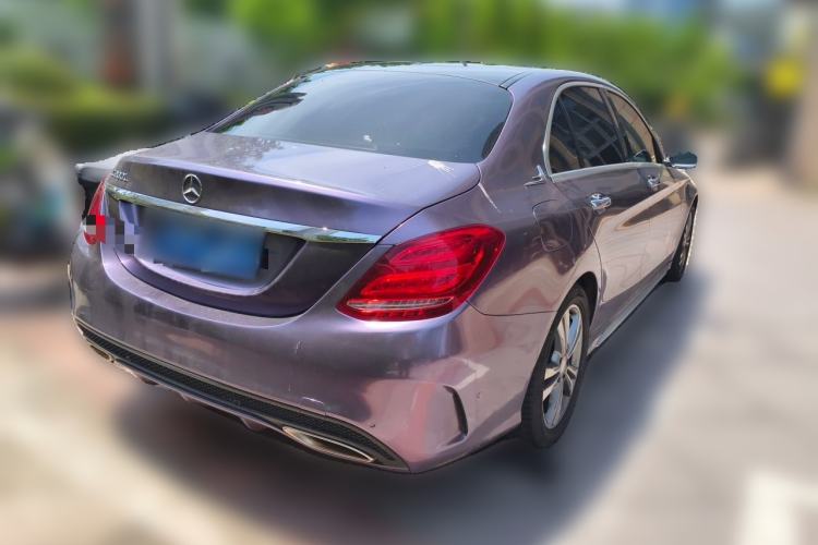 Used Mercedes-Benz C-Class 2016 C 200 L Sport Edition Rear Right 45 Deg