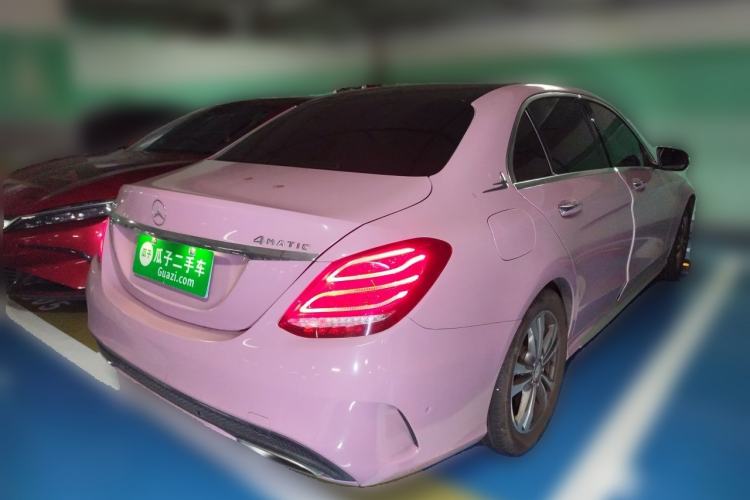Used Mercedes-Benz C-Class 2016 C 200 L Sport Edition Rear Right 45 Deg