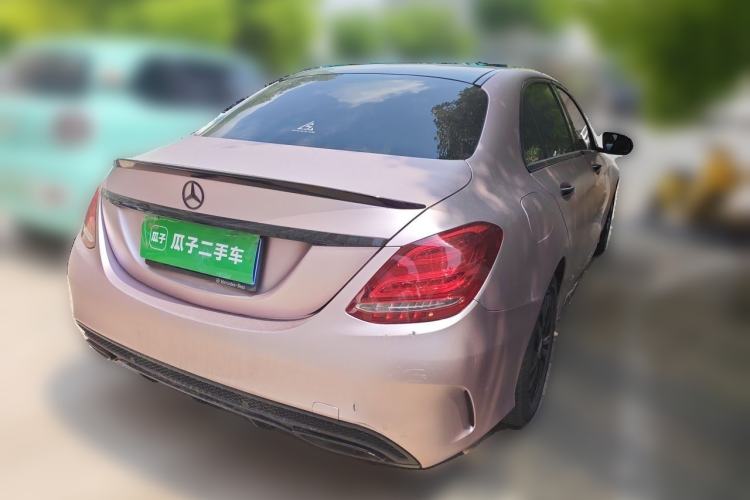 Used Mercedes-Benz C-Class 2016 C 200 L Sport Edition Rear Right 45 Deg