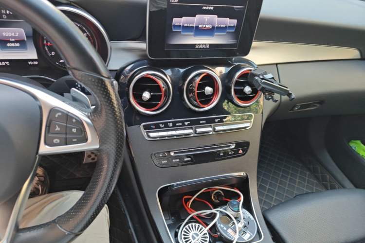 Used Mercedes-Benz C-Class 2016 C 200 Sport Edition Audio And AC Panel
