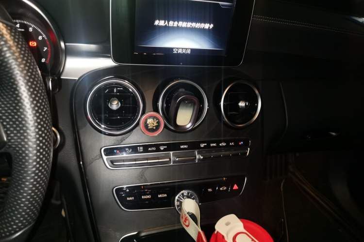 Used Mercedes-Benz C-Class 2016 C 180 L Sport Edition Audio And AC Panel