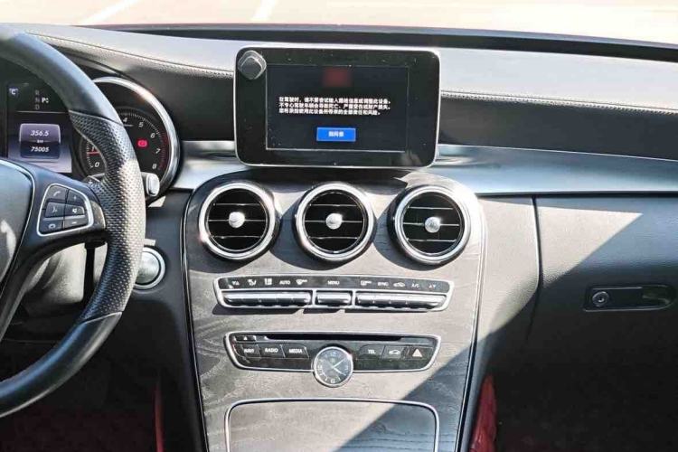 Used Mercedes-Benz C-Class 2016 C 180 L Sport Edition Audio And AC Panel