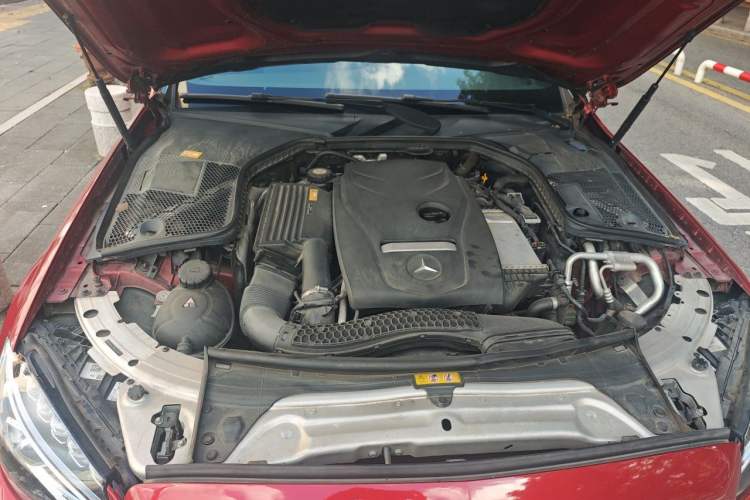 Used Mercedes-Benz C-Class 2016 C 200 Coupe Engine Bay