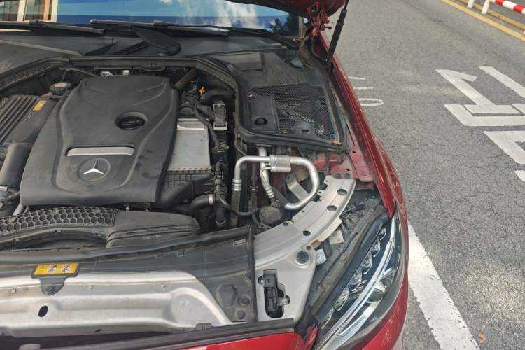 Used Mercedes-Benz C-Class 2016 C 200 Coupe Engine Bay Left