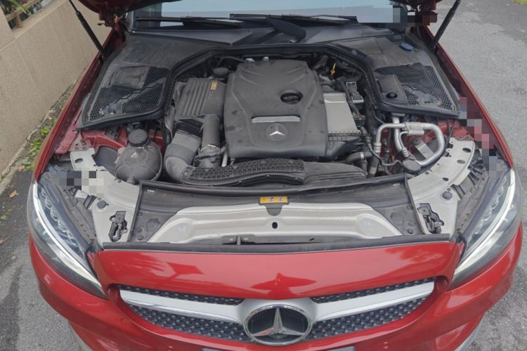 Used Mercedes-Benz C-Class 2016 C 200 Coupe Engine Bay