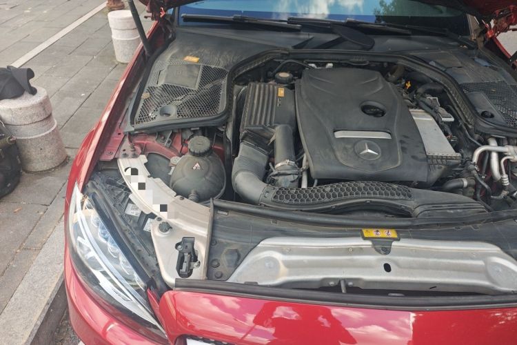 Used Mercedes-Benz C-Class 2016 C 200 Coupe Engine Bay Right