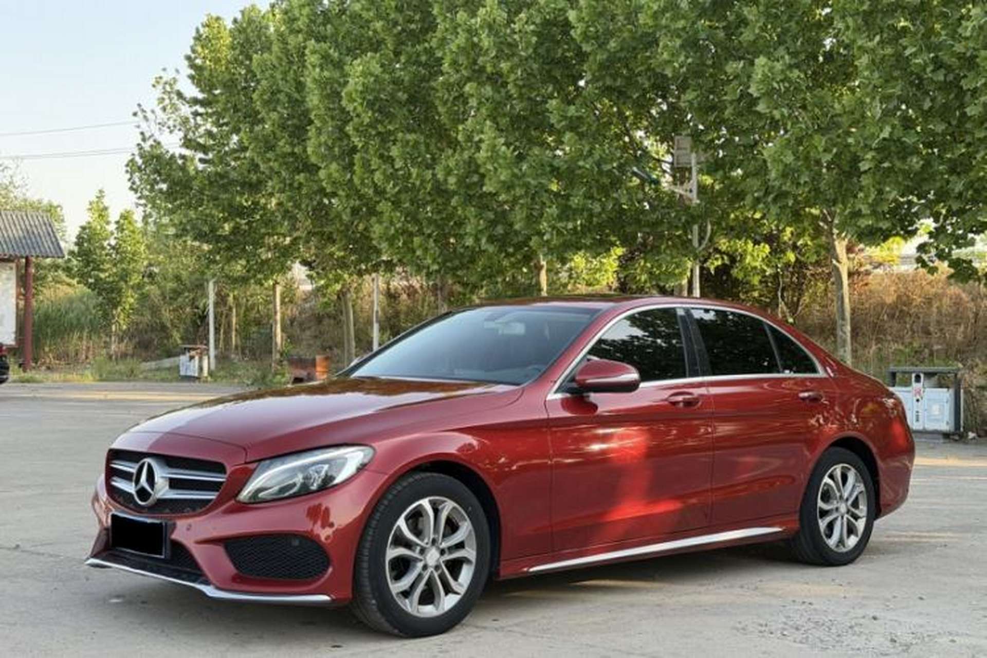 Used Mercedes-Benz C-Class 2016 C 180 L Sport Edition Front Left 45 Deg