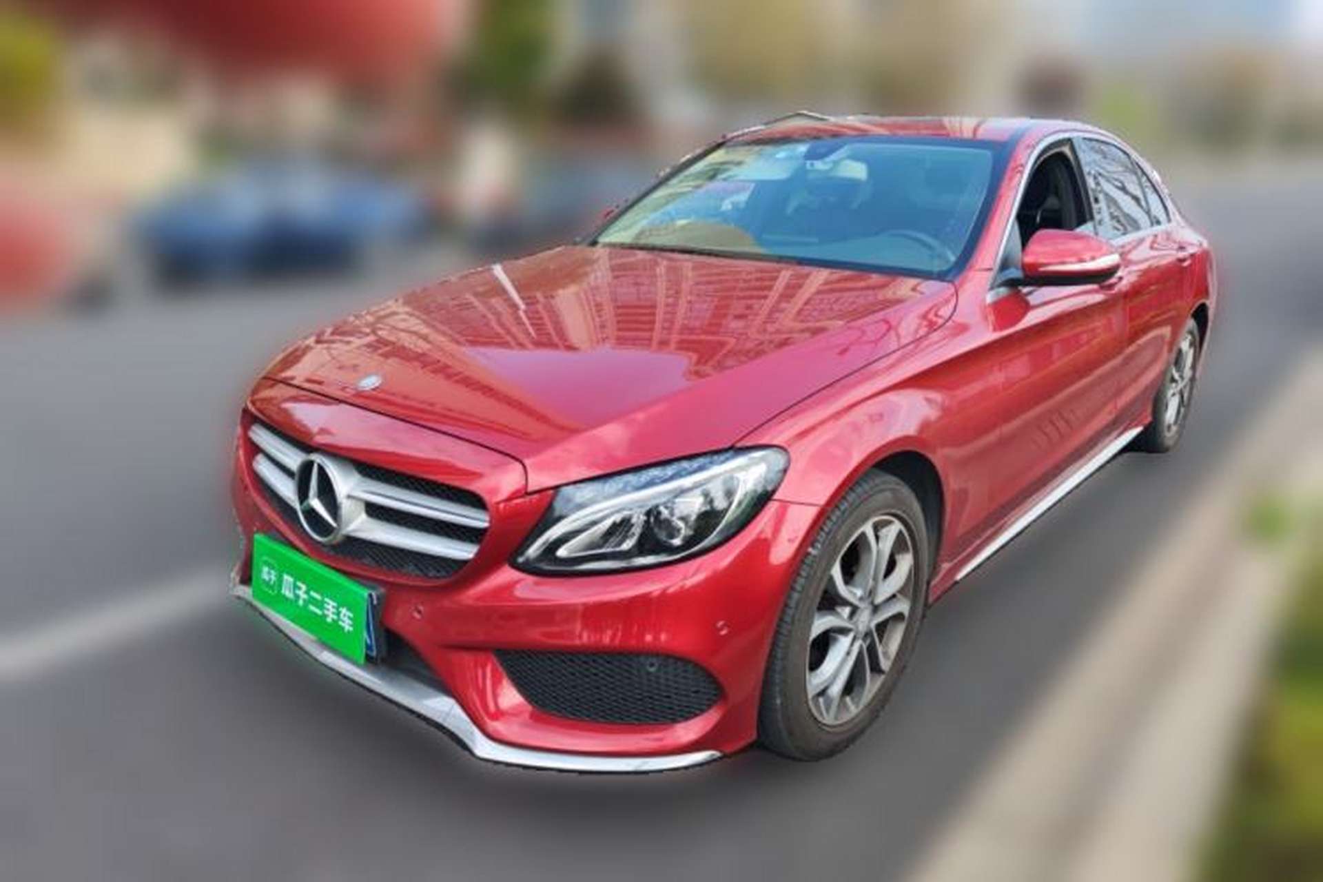 Used Mercedes-Benz C-Class 2016 C 180 L Sport Edition Front Left 45 Deg
