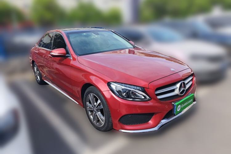 Used Mercedes-Benz C-Class 2016 C 200 L Sport Edition Front Right 45 Deg