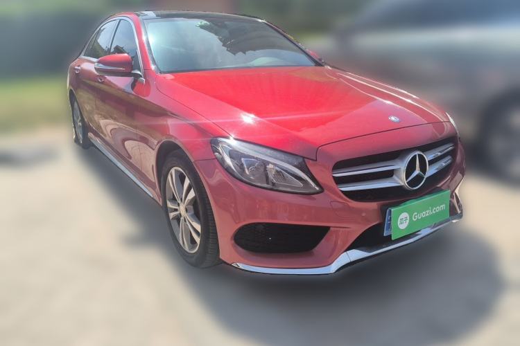 Used Mercedes-Benz C-Class 2016 C 200 L Sport Edition Front Right 45 Deg
