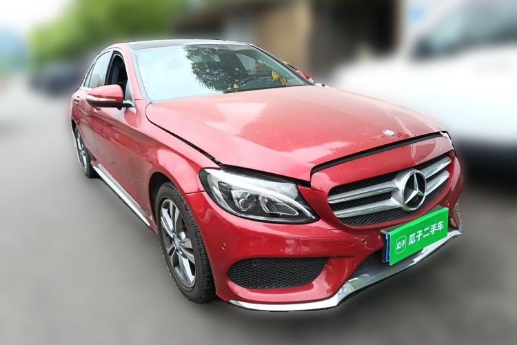 Used Mercedes-Benz C-Class 2016 C 200 L Sport Edition Front Right 45 Deg