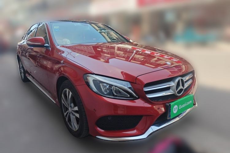 Used Mercedes-Benz C-Class 2016 C 200 L Sport Edition Front Right 45 Deg