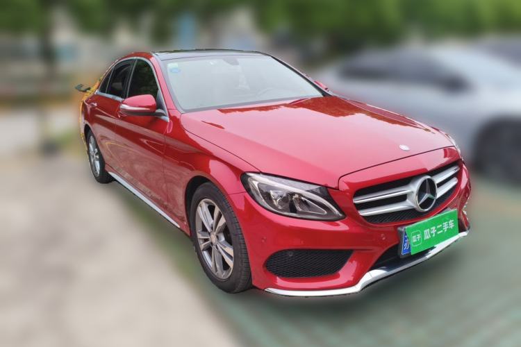 Used Mercedes-Benz C-Class 2016 C 200 L Sport Edition Front Right 45 Deg