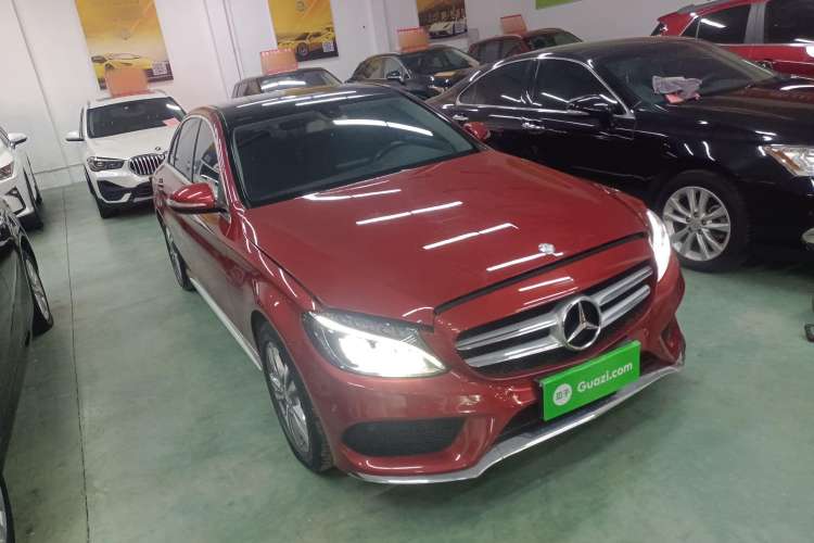 Used Mercedes-Benz C-Class 2016 C 200 L Sport Edition Front Right 45 Deg