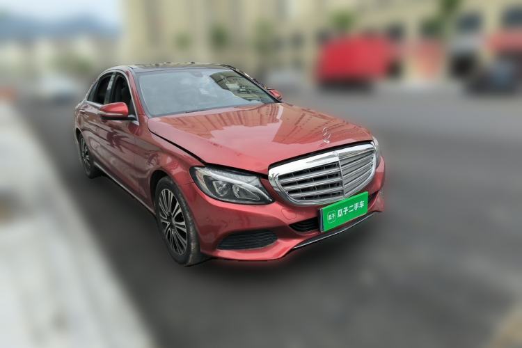 Used Mercedes-Benz C-Class 2016 C 200 L Sport Edition Front Right 45 Deg