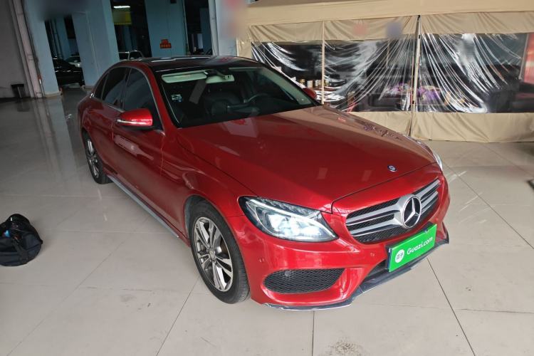 Used Mercedes-Benz C-Class 2016 C 200 L Sport Edition Front Right 45 Deg