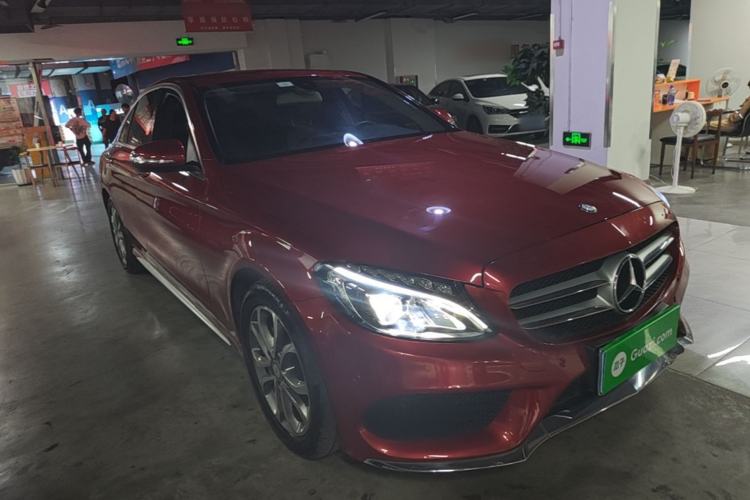 Used Mercedes-Benz C-Class 2016 C 180 L Sport Edition Front Right 45 Deg