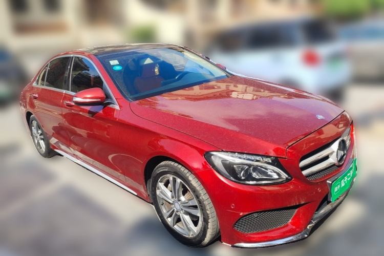 Used Mercedes-Benz C-Class 2016 C 200 L Sport Edition Front Right 45 Deg