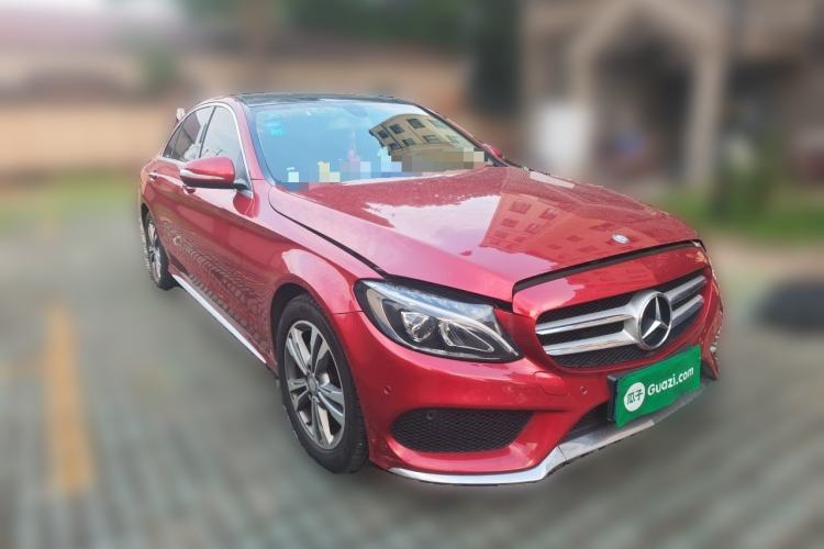 Used Mercedes-Benz C-Class 2016 C 200 L Sport Edition Front Right 45 Deg