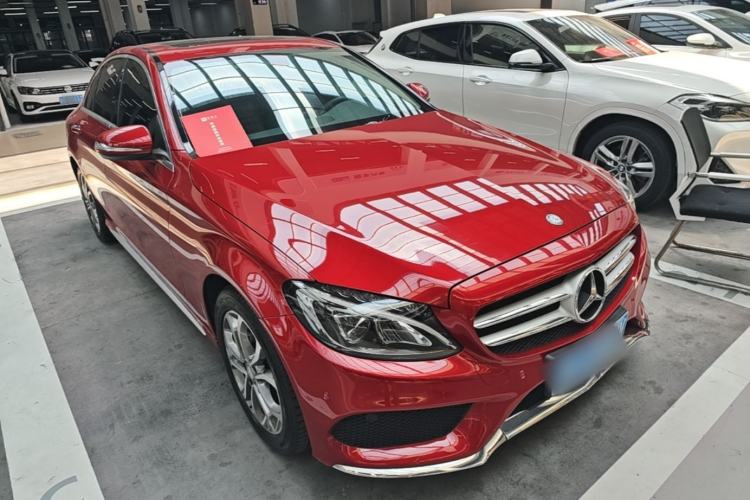 Used Mercedes-Benz C-Class 2016 C 180 L Sport Edition Front Right 45 Deg