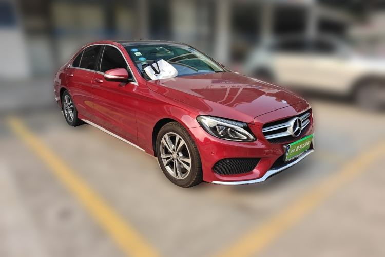Used Mercedes-Benz C-Class 2016 C 200 L Sport Edition Front Right 45 Deg