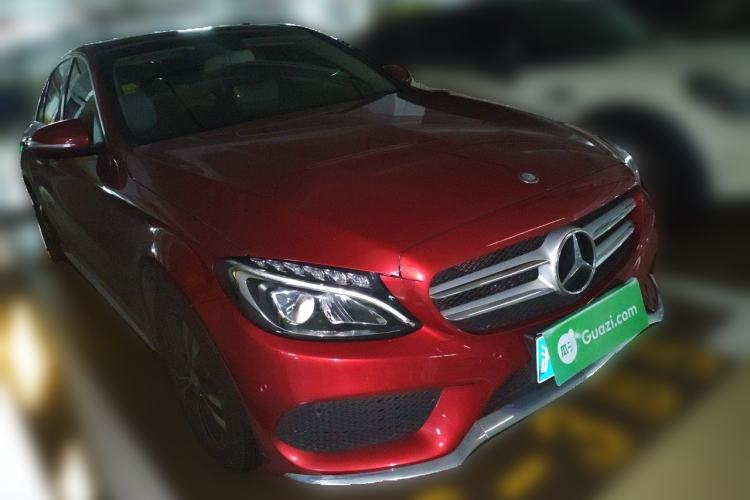 Used Mercedes-Benz C-Class 2016 C 200 L Sport Edition Front Right 45 Deg